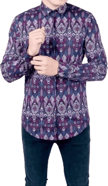 Mens Batik Shirt