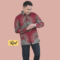 Batik Herren Trendiges Langarmhemd aus feinem und weichem Material