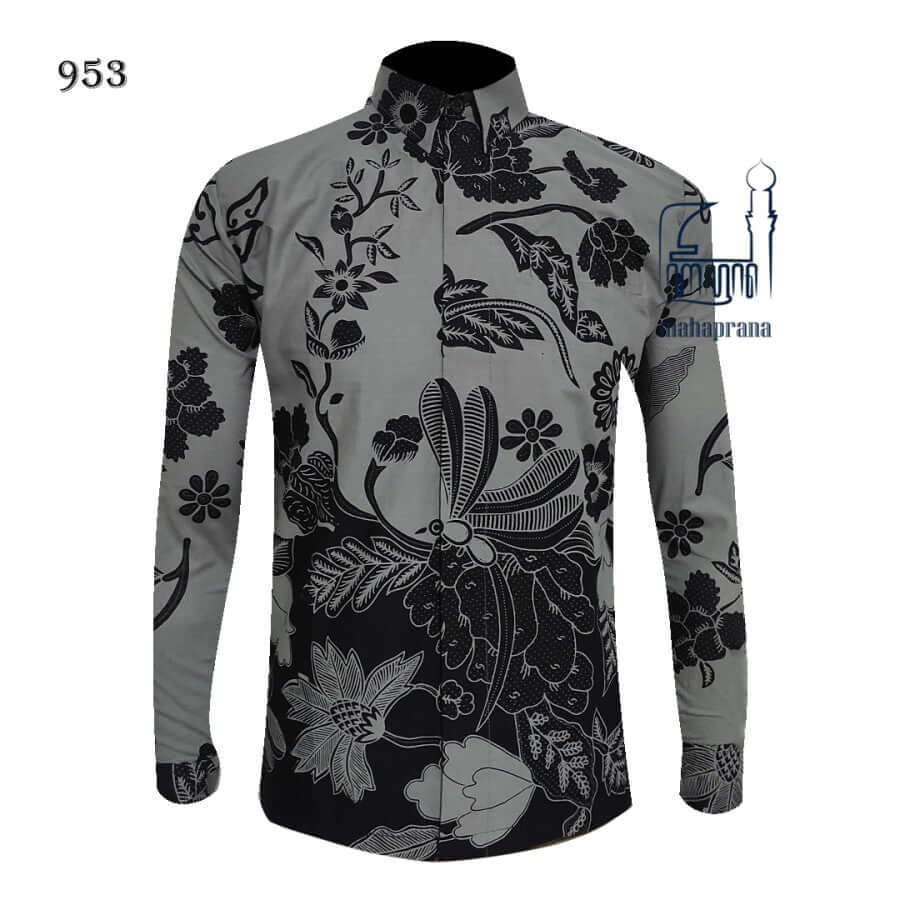 Batik Shirt with Stylish Pattern for Men